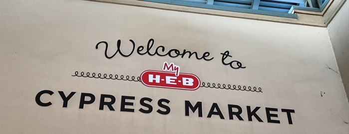 H-E-B is one of Stores visited.