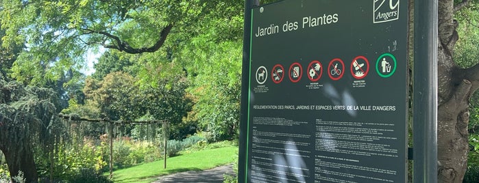 Jardin des Plantes is one of Angers.