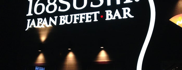 168 Sushi Buffet Mississauga is one of Yep, I was here - eat away!!!.