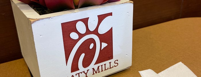 Chick-fil-A is one of Katy.