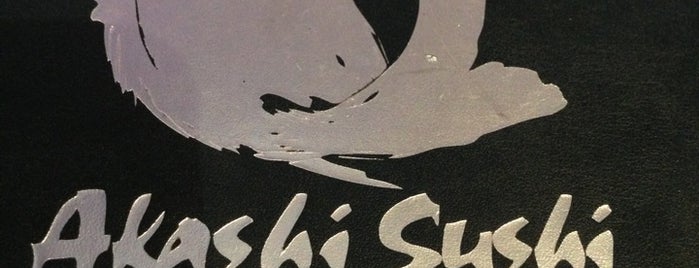 Akashi Sushi is one of Posti salvati di RW.