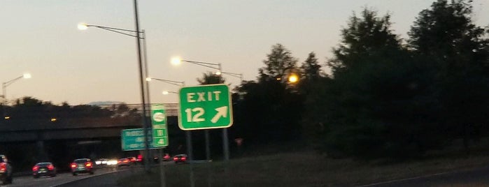 NJ Route 42 at Exit 12 is one of places.