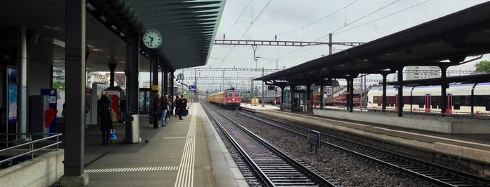 Bahnhof Solothurn is one of RBS (Regionalverkehr Bern-Solothurn).