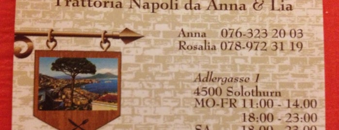 Trattoria Napoli da Anna & Lia is one of orione.