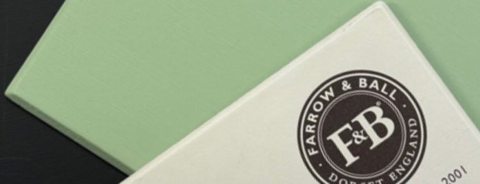 Farrow & Ball is one of London to go(not yet).