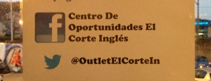 Oportunidades El Corte Inglés is one of Lieux qui ont plu à Oliva.
