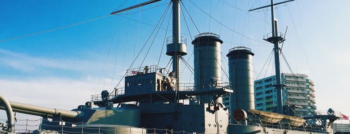 Memorial Ship Mikasa is one of Tempat yang Disimpan Architekt Robert Viktor Scholz.
