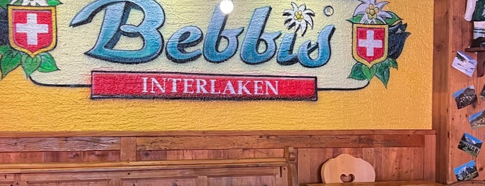 Bebbis Restaurants is one of Switzerland.
