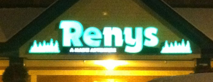 Renys is one of My favorites for Department Stores.