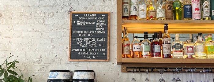 Leland Eating And Drinking House is one of Eater’s Monthly Recs ‘21-23.