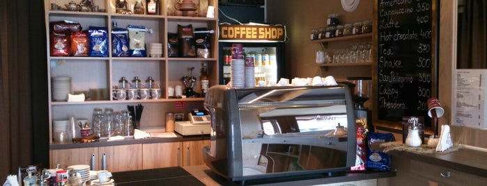 Coffee Shop 64 is one of สถานที่ที่บันทึกไว้ของ Alex.