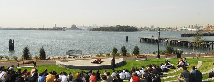 Barretto Point Park is one of The Most Spectactular Views of NYC.