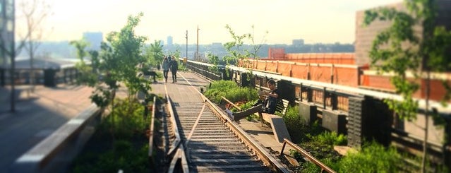 High Line is one of NYC April 15.