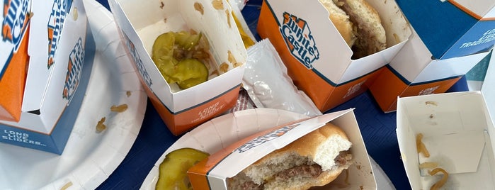 White Castle is one of tee jayes.