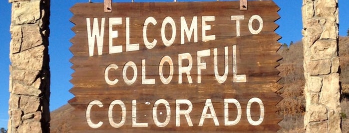 New Mexico/Colorado State Line is one of Lugares favoritos de Ron.