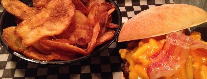 The Works Gourmet Burger Bistro is one of Toronto Eats.