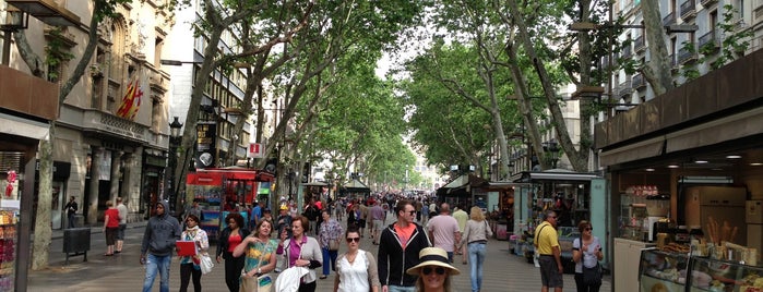La Rambla is one of Guide to Barcelona's best spots.