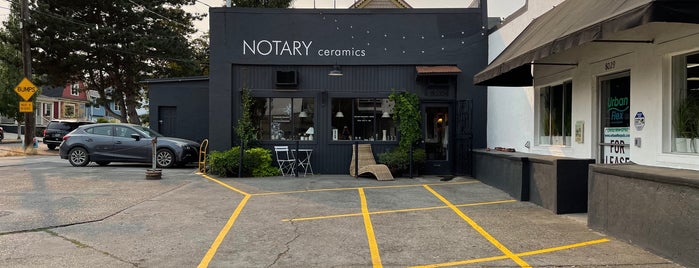 Notary Ceramics is one of Portland Or.