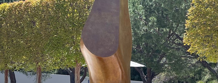 Getty Sculpture Garden is one of LA.