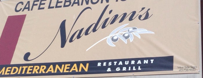 Nadim's Mediterranean Restaurant and Grill is one of Boston.