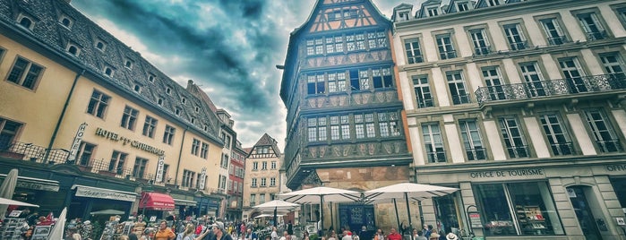 Maison Kammerzell is one of Strazburg Frankfurt Heidelberg.