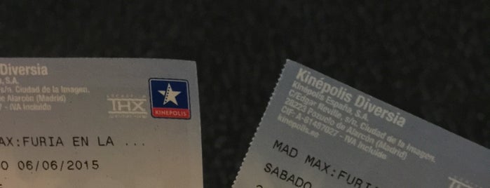 Kinepolis Madrid Diversia is one of madz   a1 alcobendas ssreyes moraleja tablas china.