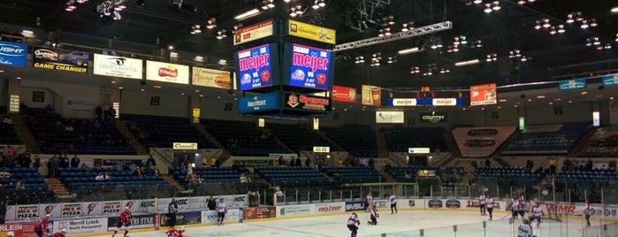 The Dow Event Center is one of Stadiums and Arenas.