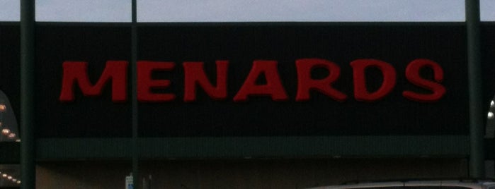 Menards is one of Lisa'nın Beğendiği Mekanlar.