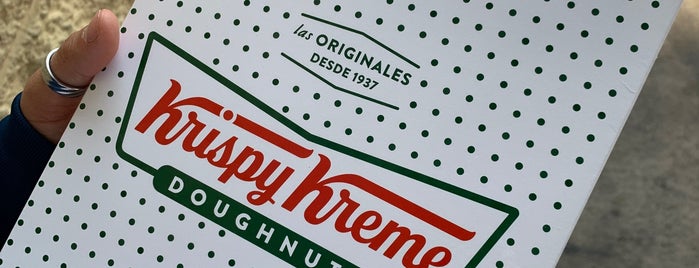 Krispy Kreme is one of cafes-postres-etc.