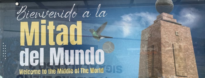 Mitad del Mundo is one of ECUADOR.