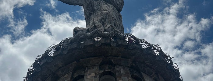 Virgen del Panecillo is one of Quito / Ecuador.