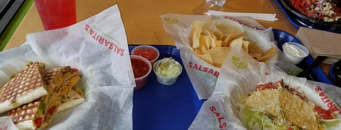 Salsarita's Fresh Mexican Grill is one of New places to try.