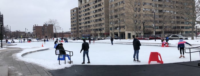 Manhattan Square Park Ice Rink is one of Intersting Rochester Locales.