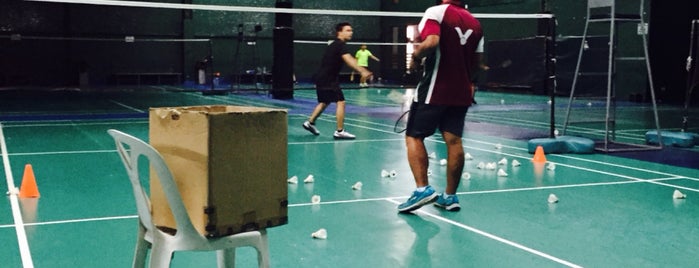 Greenhills Badminton Center is one of Locais curtidos por Chie.