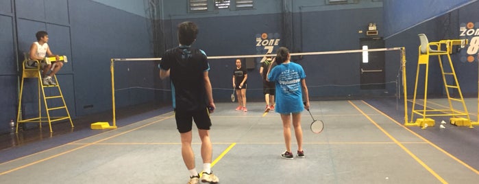 The Zone Badminton Center is one of Locais curtidos por Chie.