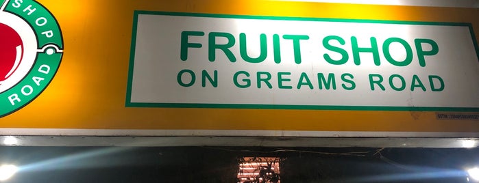 Fruit Shop On Greams Road is one of Favorite Food.