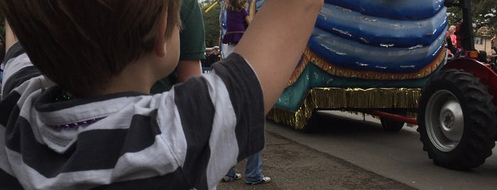 Krewe of Pontchartrain is one of Mardi gras parades.