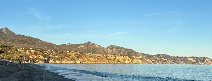 Playa Carebeillo is one of Nerja.