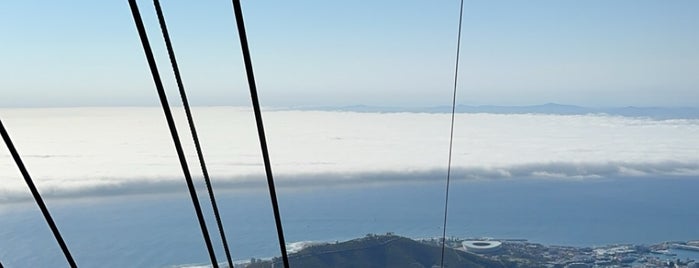 Top of Table Mountain is one of Cape Town.