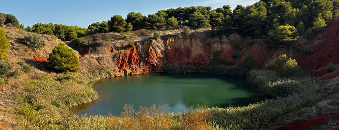 Lago Di bauxite is one of Puglia.