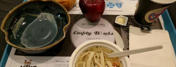 Empty Bowls Dinner at Rodef Shalom is one of PGH.