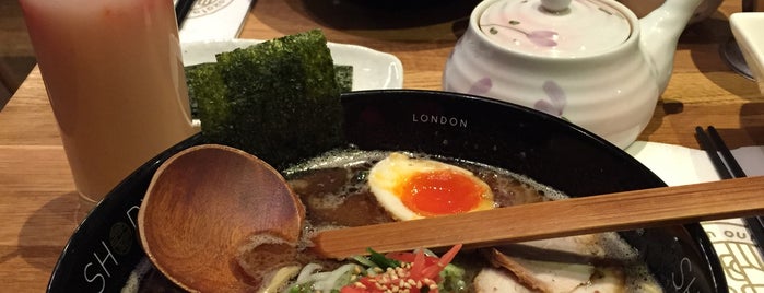 Shoryu Ramen is one of London Ramen.