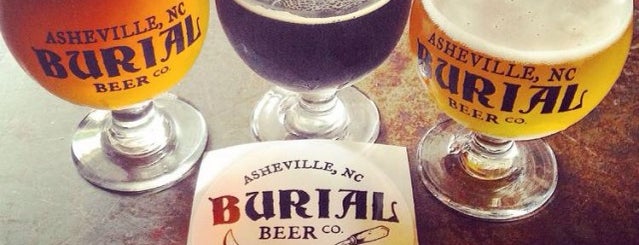 Burial Beer Co. is one of Asheville, North Carolina.