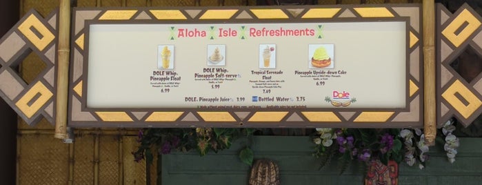 Aloha Isle is one of Disney.