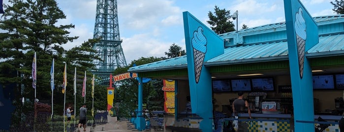 Blue Ice Cream is one of Kings Island Attractions.