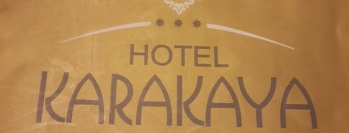 Karakaya Hotel is one of Tempat yang Disukai İbrahim.