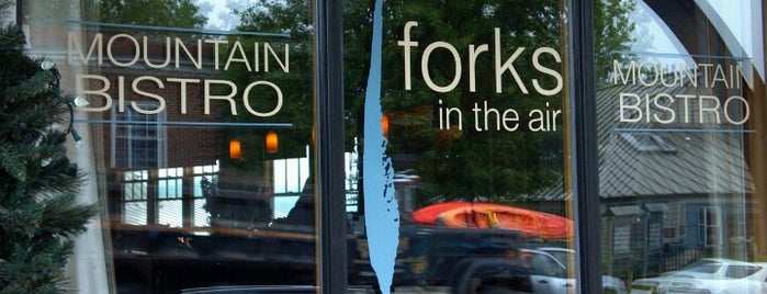 Forks in the Air Mountain Bistro is one of Travel // Maine.