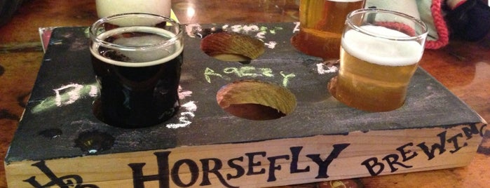 Horsefly Brewing Company is one of Lugares favoritos de Stefan.