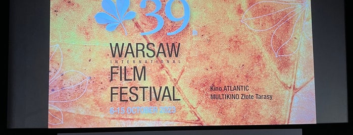 Kino Atlantic is one of Warsaw.