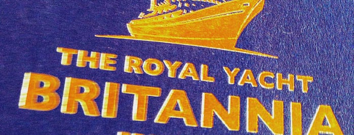 The Royal Yacht Britannia is one of Edinburgh.